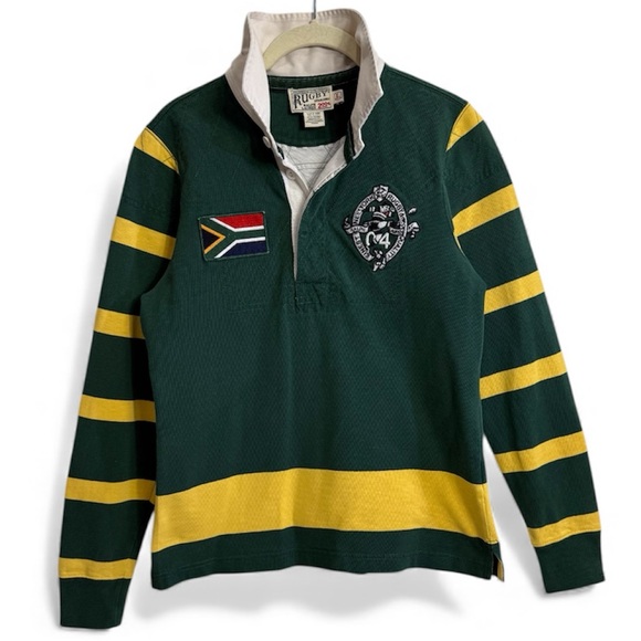 Ralph Lauren Tops - Rugby Ralph Lauren Long sleeve Polo, Size LARGE‎